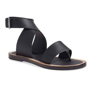 Vince Mailin Sandal Black Sz 36.5